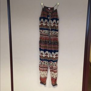 Calypso smocked jumpsuit